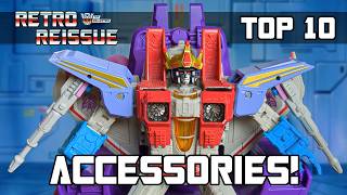 Top 10 Best ACCESSORIES! Modern G1 Transformers