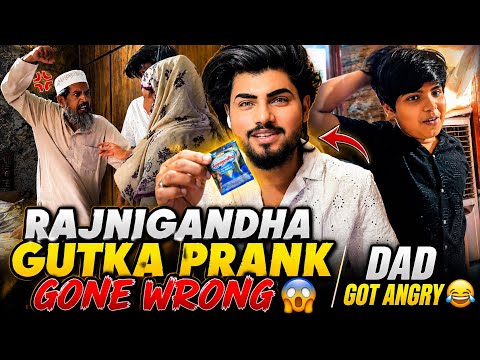 Rajnigandha Prank with Family 😱 Unexpected Reaction😂 #ziyanansari #prank #prankonfather #family 