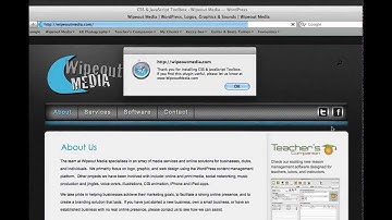 CSS & JavaScript Toolbox - Header and Footer Demo