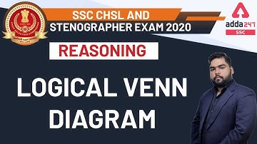 Logical Venn Diagram | Reasoning for SSC CHSL & Stenographer 2020
