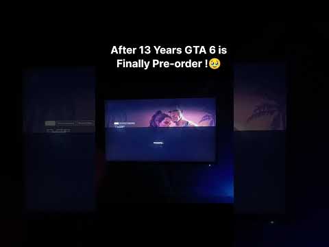 After 13 Years GTA 6 is Finally Pre-order !🥹 #shorts