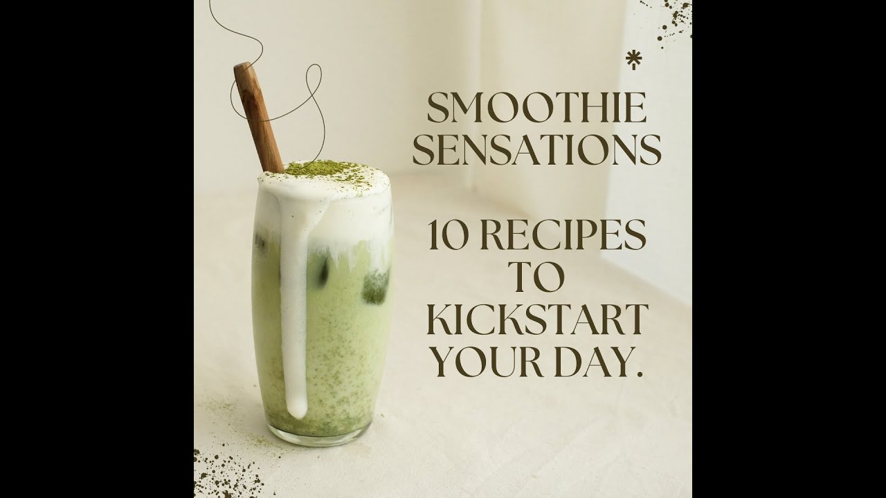 Smoothie Sensations 10 Recipes to Kickstart Your Day, smoothies, 