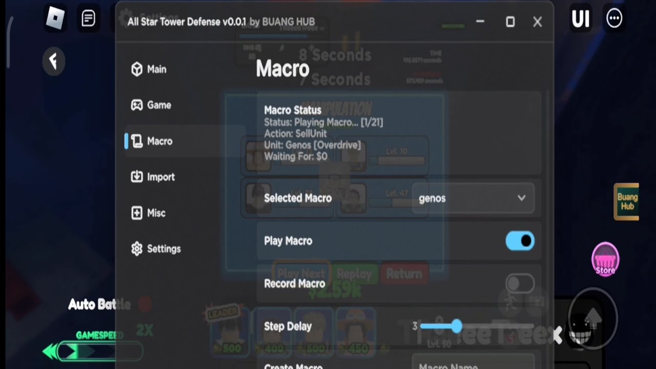 Macro Script Roblox ROBLOX FLUXUS MOBILE ALL STAR TOWER DEFENSE OP MACRO SCRIPT FREE ...