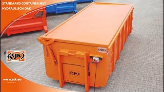 Ajk Standard Container With Hydraulic Roof