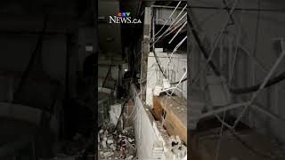 Alberta town releases new video of arena explosion