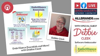 The AllBrands Show | Embrilliance Essentials and More! with Debbie Cleek