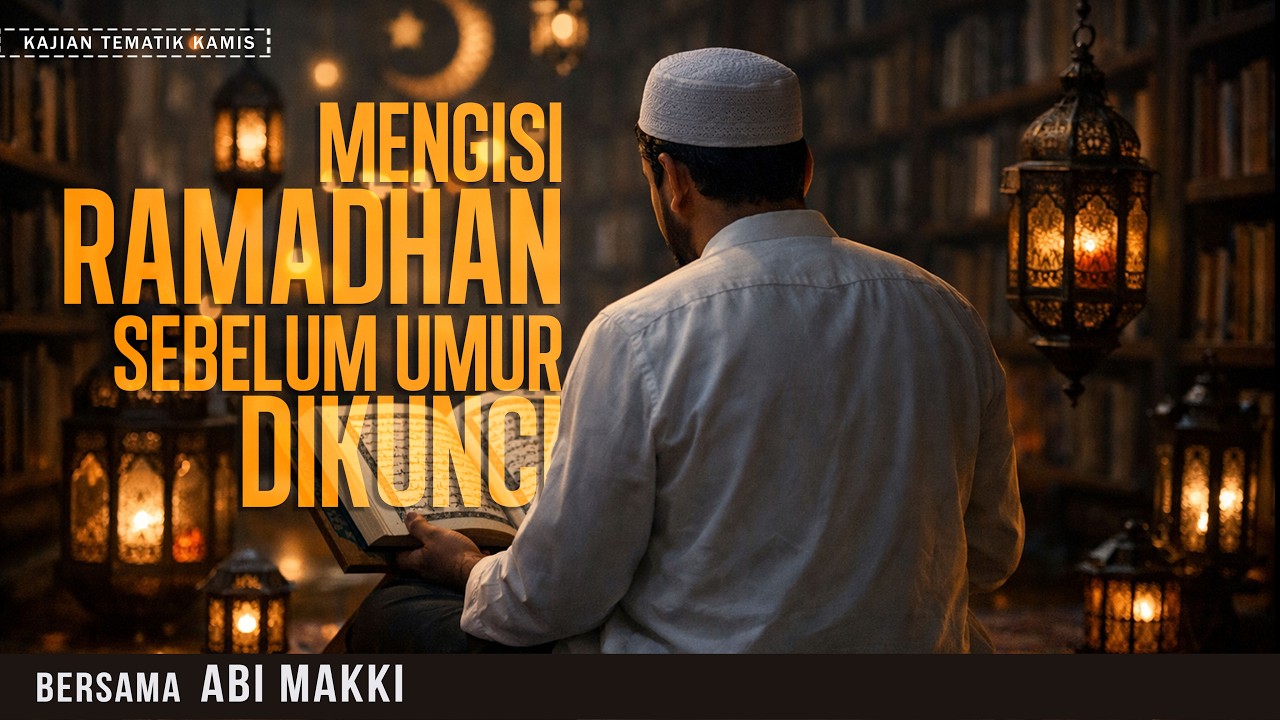 MENGISI RAMADHAN SEBELUM UMUR DIKUNCI | KAJIAN TEMATIK KAMIS RUMIL | BERSAMA ABI MAKKI