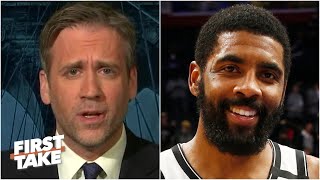 Max reacts to Kyrie Irving issuing a statement instead of talking directly to the media | First Take
