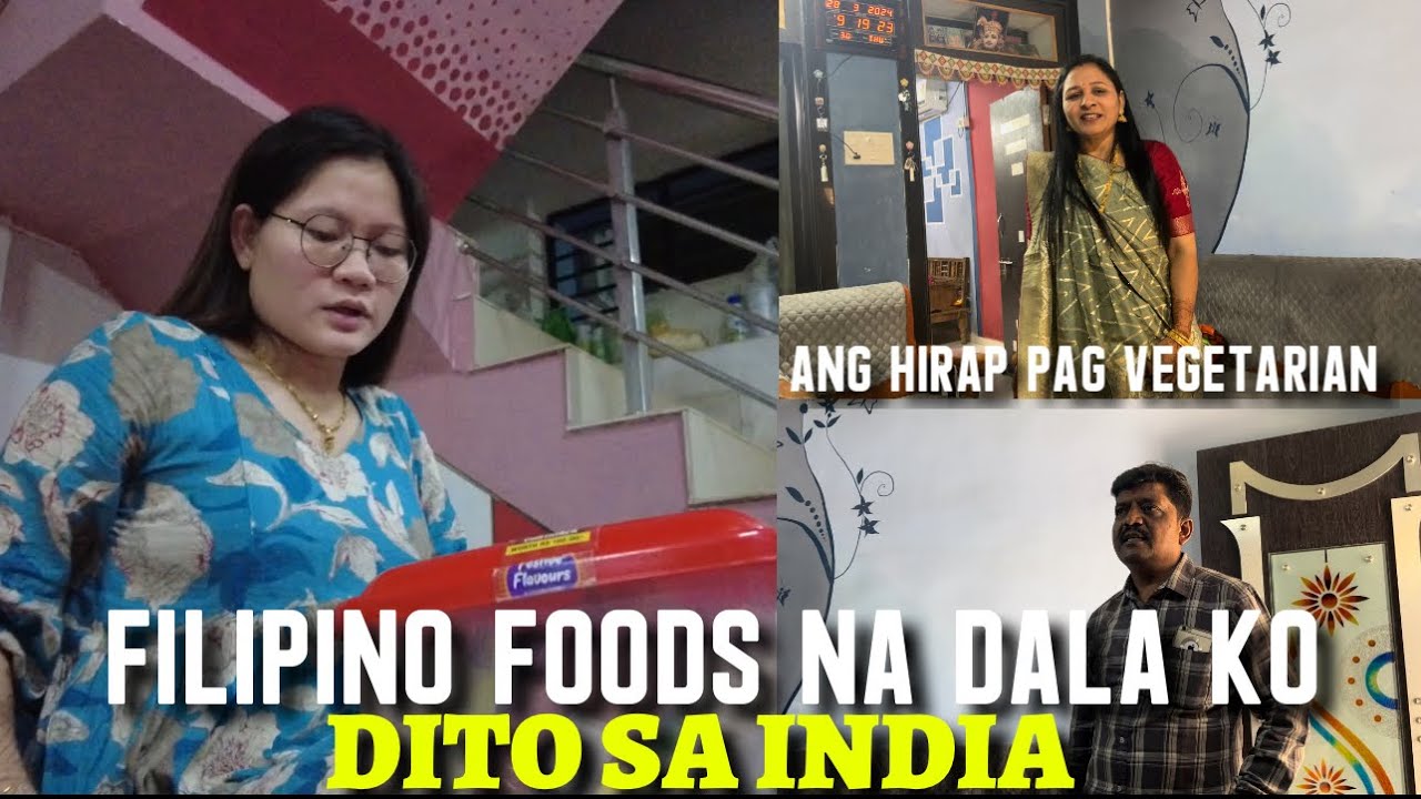 FILIPINO FOODS NA DALA KO DITO SA INDIA! PAYAG BA SILA KAININ KO MGA TO?
