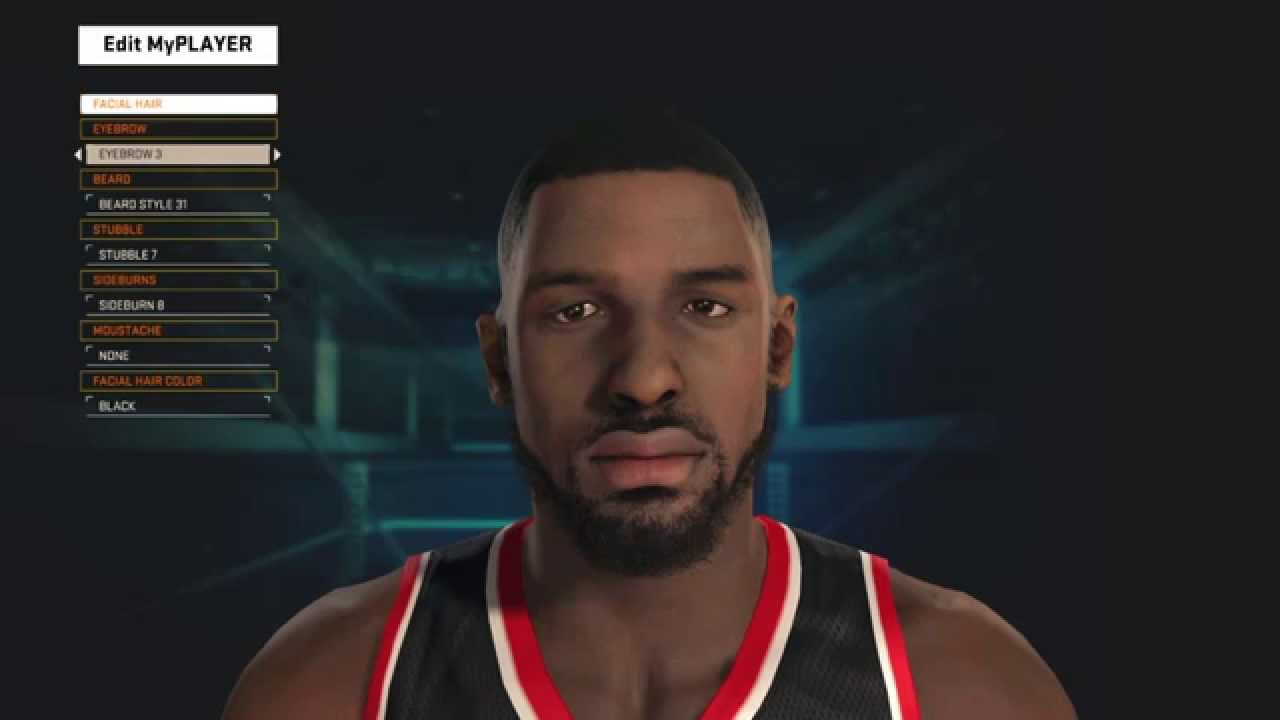 How to make your myplayer look like Kyrie Irving on NBA 2k15 