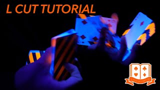 Cardistry for Beginners: One-handed Cut - L Cut Tutorial