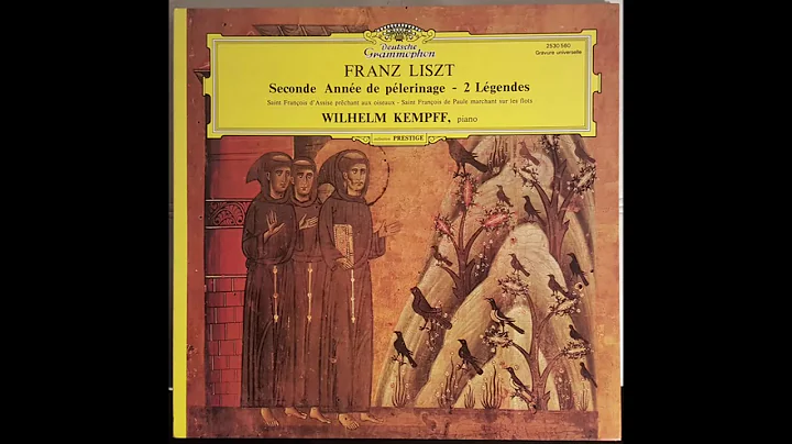 Wilhelm Kempf plays Franz Liszt, "3 Sonnets of Pet...