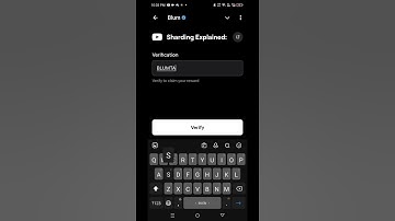 Sharding Explained Blum Video Code | Sharding Explained Blum Today Verification Keyword Today Code