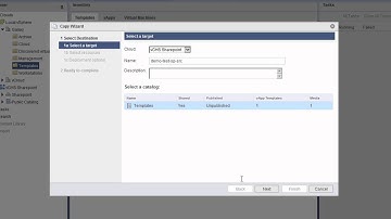 vCloud Air - Migrating a Template with vCloud Connector