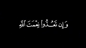 وَآتَاكُمْ مِنْ كُلِّ مَا سَأَلْتُمُوهُ / كرومات قرآن / القارئ : محمد صديق المنشاوي