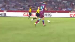 Trabzonspor 0-2 AEK'ya 2-0 yenildi ama turu geçti