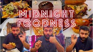 Food Marathon - All night of Eating 😋 | Chaska | Kulchay | Adel's Famous Food Cart NYC