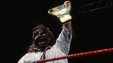 The Rock vs. Mankind - WWE Championship No Disqualification Match: Raw, January 4, 1999