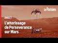 [DIRECT] Suivez l'atterrissage sur Mars du rover Perseverance avec les experts du CNES