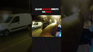 ia passar direto? #motovlog #motoboy #corte #viatura #policia