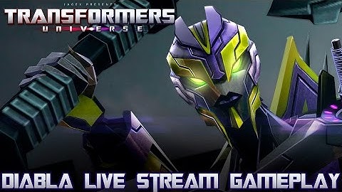 Transformers Universe Gameplay - Nice Comeback w/ Diabla During Live Stream!