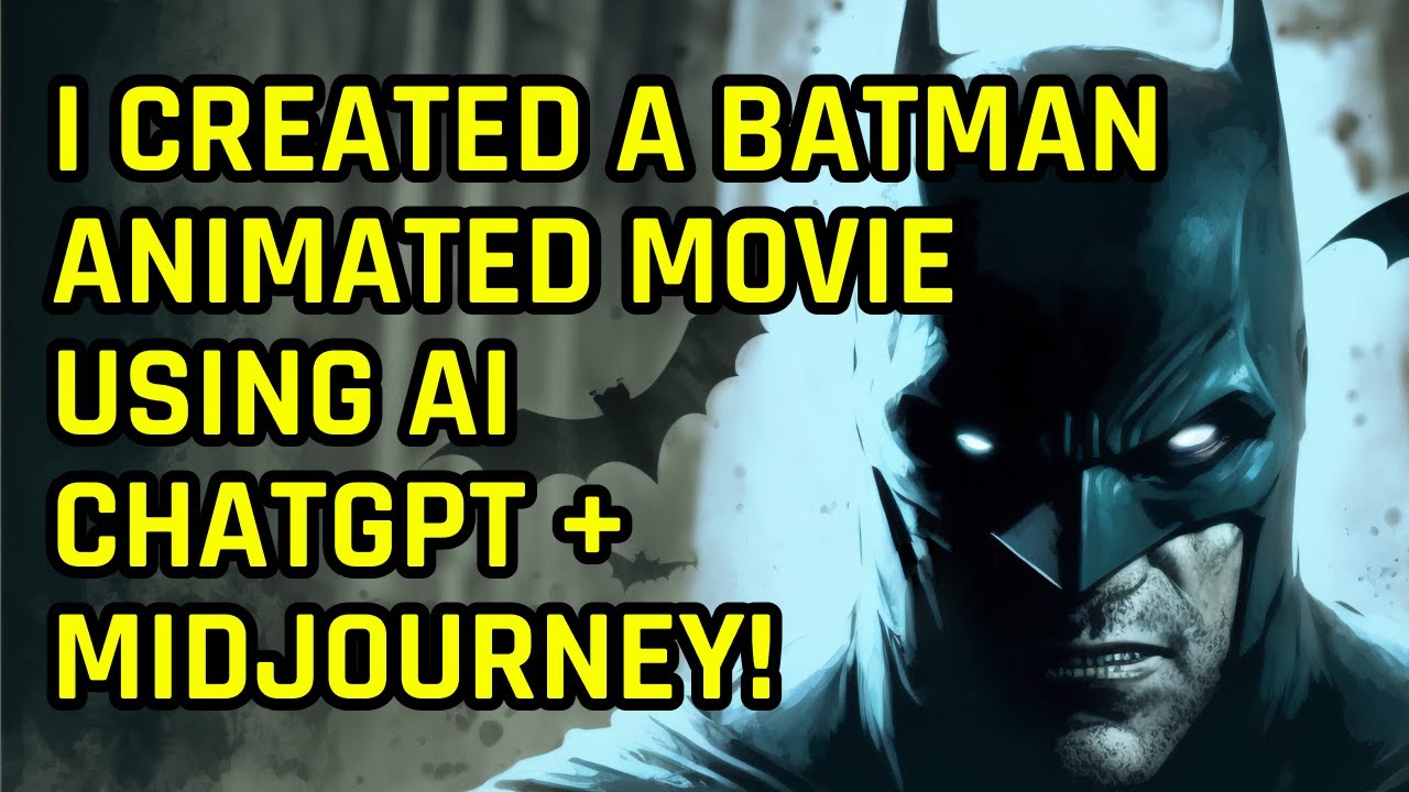 Who is The Batman? An AI animated short made using ChatGPT and MidJourney -  YouTube