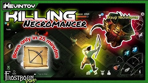 Killing Necromancer the cheapest way -  SanctumOfOdin | Frostborn F2P Solo