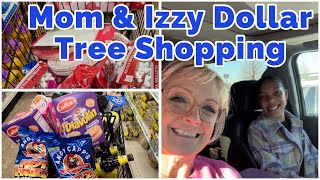 MOM & iZZY DOLLAR TREE SHOPPiNG HAUL ~ SHE CRACKS ME UP 😂😂