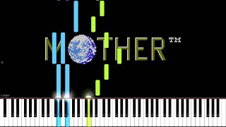 Video thumbnail of "Mother // Mother Earth | LyricWulf Piano Tutorial on Synthesia"