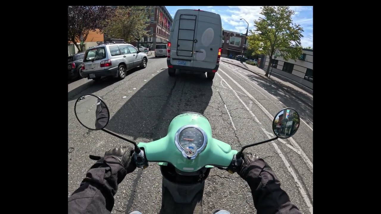 Genuine Buddy scooter ride + GoPro 13 8:7 uncropped test 