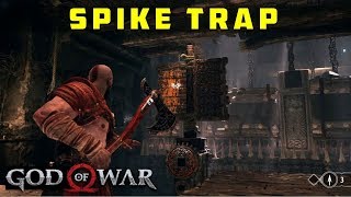 How to Solve the Spike Trap Puzzle in River Pass | Path to the Mountain | God of War (PS4)