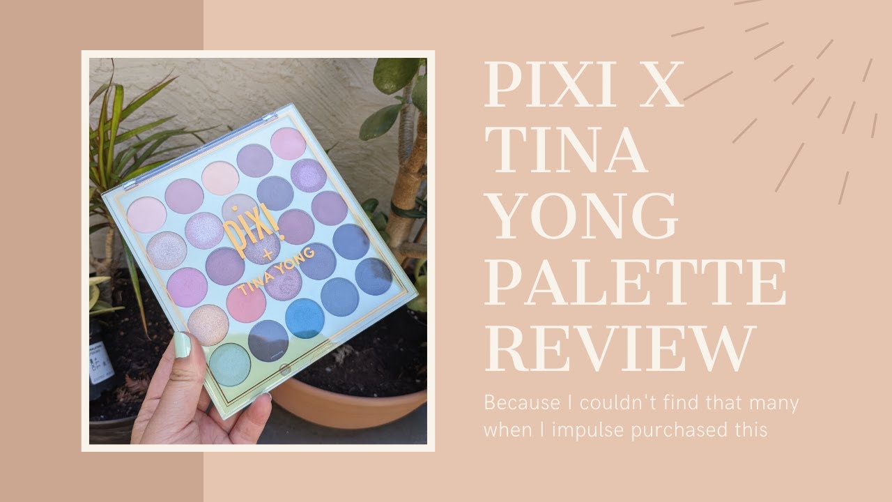 Pixi x Tina Yong palette review | Erikachu