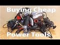 Buying Cheap Power Tools:  Woodworking Beginners #14  - Woodworkeb