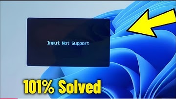 Fix Input Not Support on Screen Windows 11/10/7 - How To Remove the floating input not supported 🖥️✅