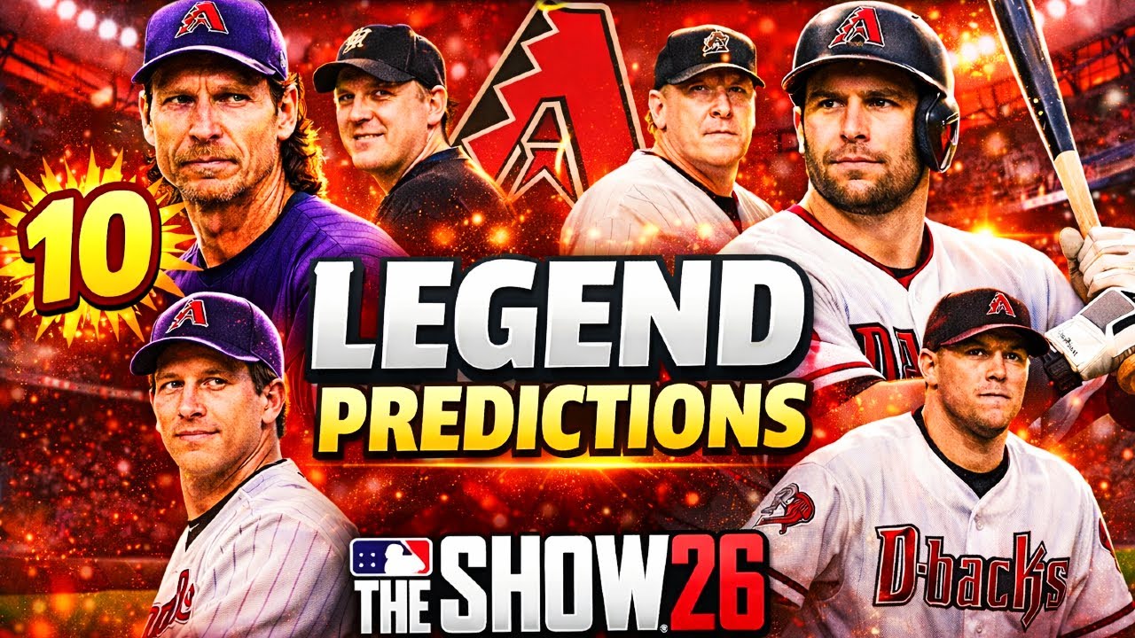 10 новых легенд «Аризона Даймондбэкс» в MLB The Show 26