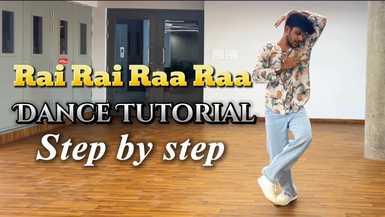 Rai Rai Raa Raa Dance Tutorial || Peddi movie || Step by step || - YouTube