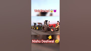 Nishu Deshwal 😈 Tochan King 👑 Swaraj 855 vs John Deere 5050 #youtubeshorts #viralvideo #shorts