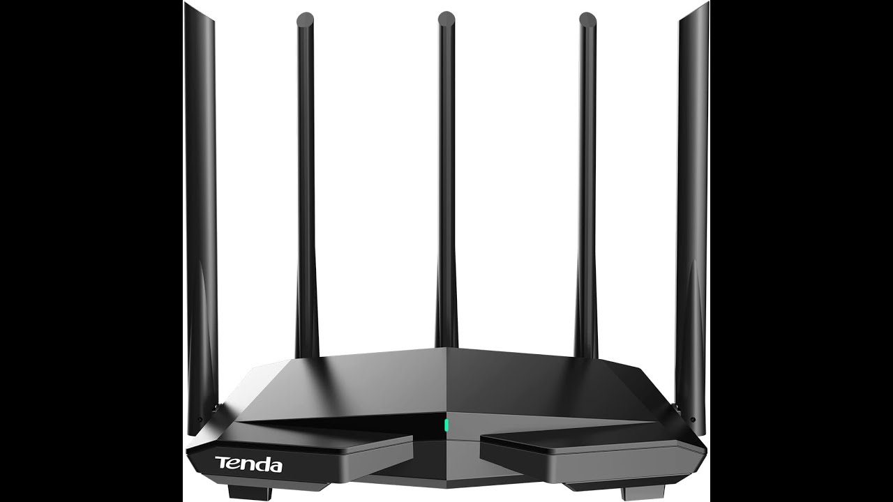 Routeur WiFi 6 Tenda RX1 Pro - AX1500, 5 Antennes 6dBi, Couverture Large, Gestion App