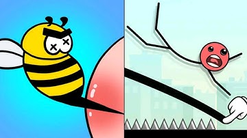 Mr Bounce vs Please Help Tricky Story - Asmr Brain Test Puzzle