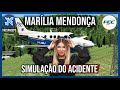 Marília Mendonça - Simulação do acidente (X-Plane 11)