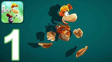 Rayman Mini - Gameplay Walkthrough Part 1 - Tutorial (iOS)