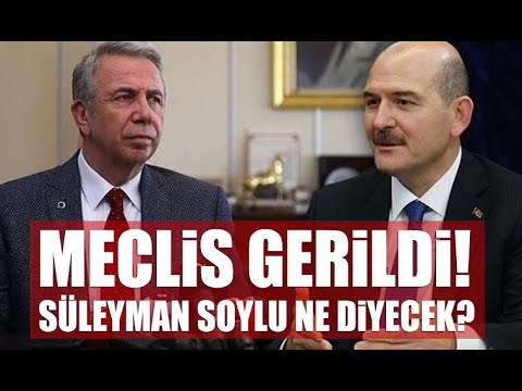 Mansur Yavaş, AKP'li üyeye Süleyman Soylu ile yanıt verdi.