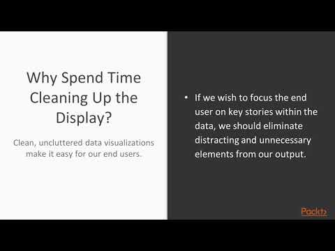 Advanced Data Visualization : Cleaning Up the Display | packtpub.com