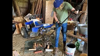 Yamaha Warrior 350 Axle Removal (EXTREME Wear and Tear)