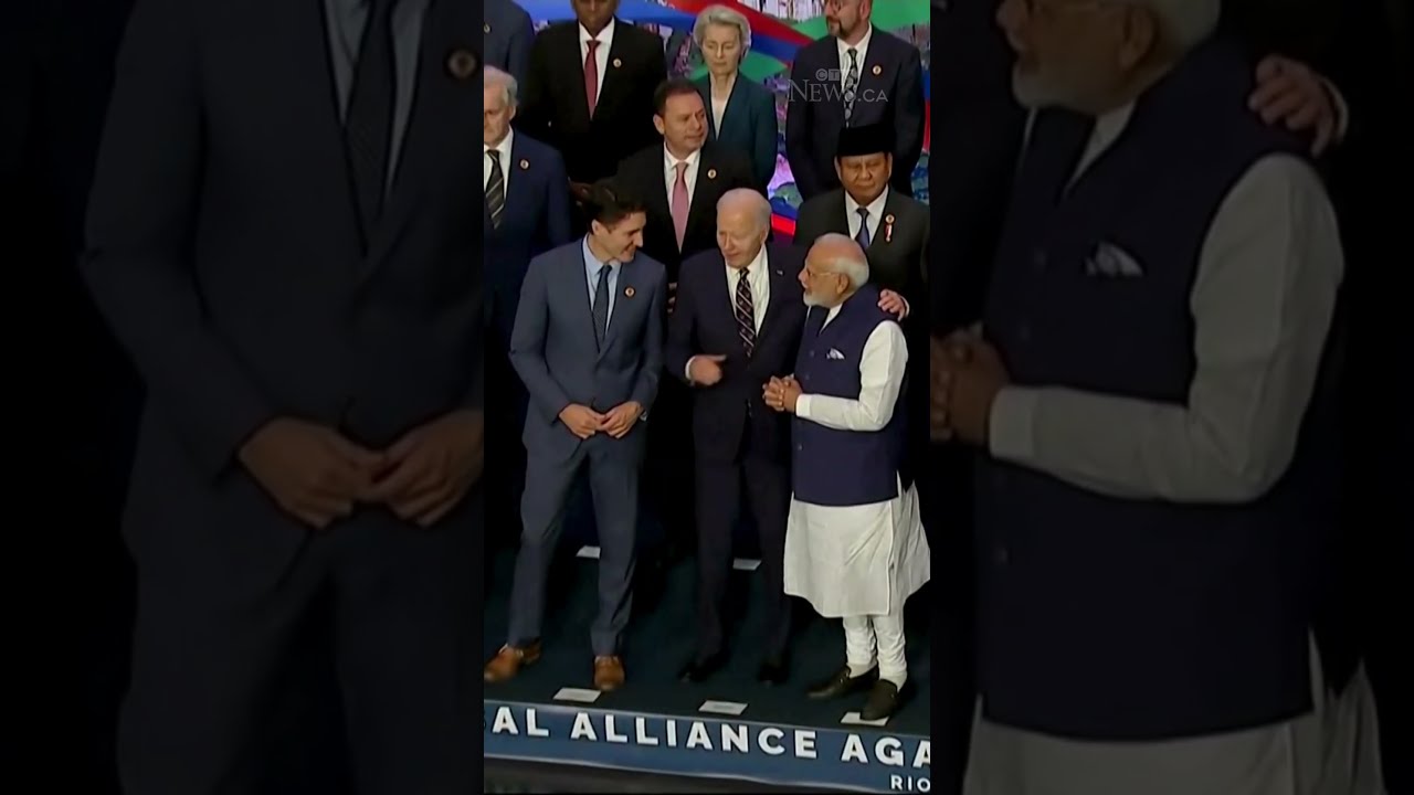 Trudeau And Modi Meet Briefly At G20