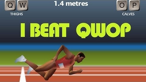 How to QWOP like a BOSS (and win too!)