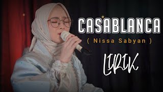 Casablanca cover nissa sabyan lirik // Nuha Bahrin, naufal azrin