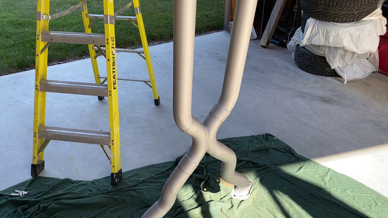 Rustoleum High Heat paint on the Mustang Exhaust YouTube