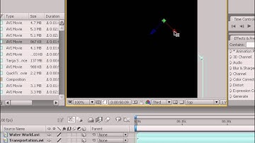 Học After Effect từ A-Z Bài 4.1:Thao tác 3 Chiều- Biên tập tiêu đề