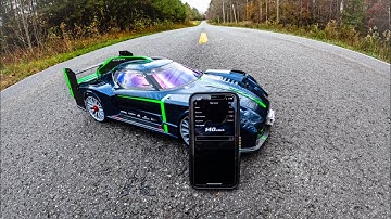 Arrma Vendetta Speed Run - Running A Stock Arrma 6S Motor - 👀💨